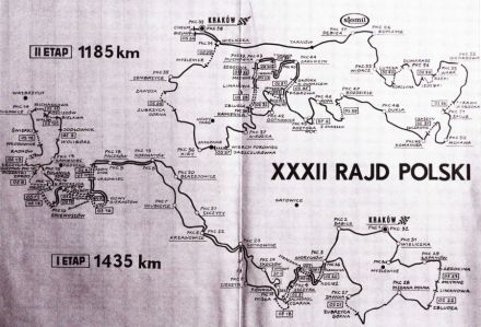 Rallye Poland - 1972r