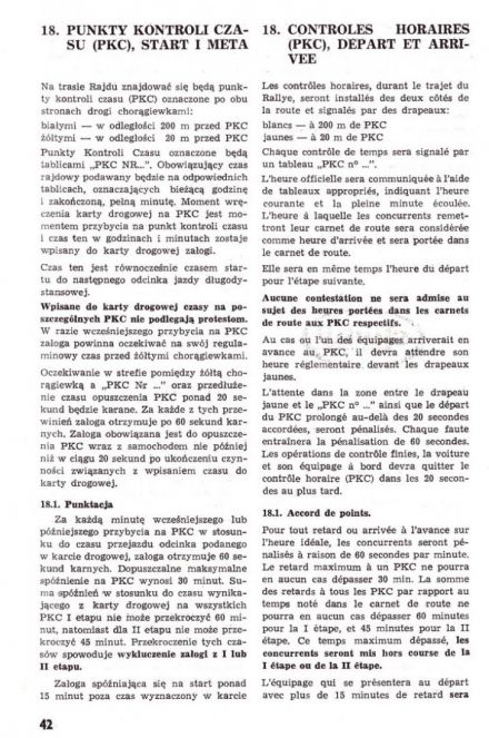 Rallye Poland - 1972r