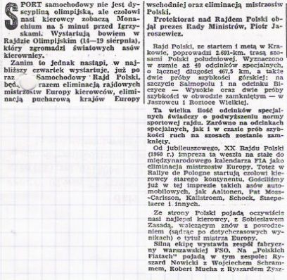 12 eliminacja - 32 Rajd Polski (PL) 