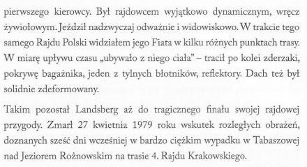Rajd Polski - 1972r.