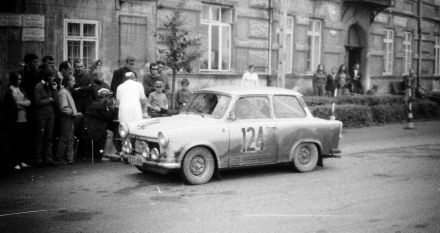 Hans Ullmann i Klaus Riedel – Trabant 601.