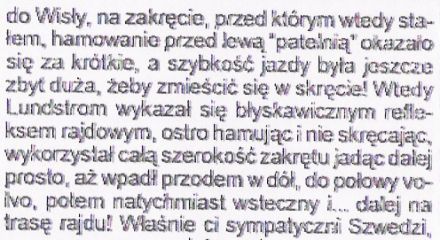 22 Rajd Wisły. 5 eliminacja.  15-17.09.1972r.