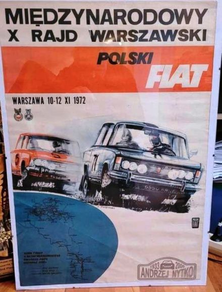 Rajd Warszawski - 1972r