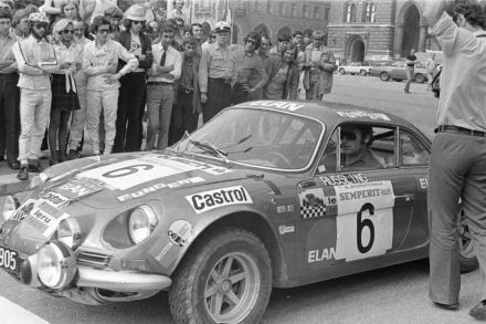 Klaus Rüssling i Wolfgang Weiss – Alpine Renault A 110 / 1600.