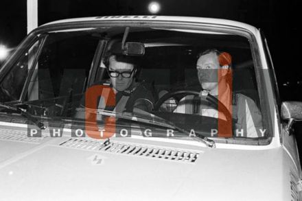 Rauno Aaltonen i John Davenport na samochodzie BMW 2002 Ti.