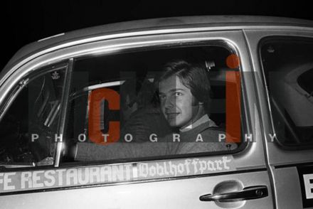 Georg Fischer na samochodzie VW 1302 S.