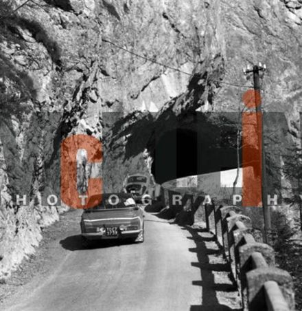 Maurizio Verini i Bruno Scabini na samochodzie Fiat 124 Sport Spider.