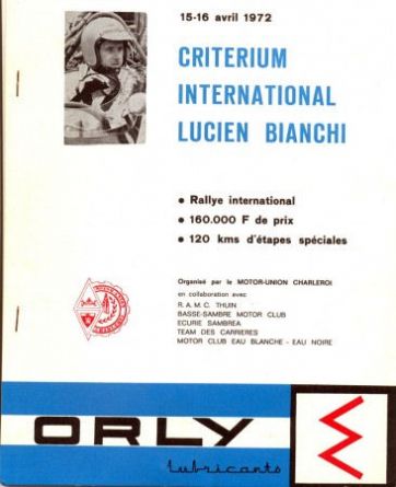 3 Criterium Lucien Bianchi.  15-16.04.1972r.