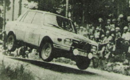 Peter Hommel i Günter Bork na samochodzie Wartburg 353.