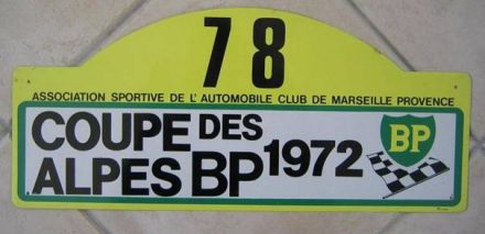 32 Coupe des Alpes BP.  19-20.06.1972r.