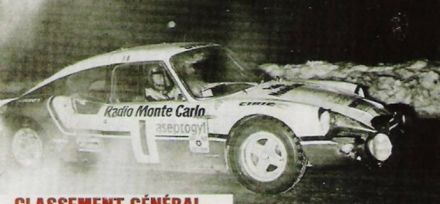 Bernard Fiorentino i Maurice Gelin na samochodzie Simca CG „MC”.