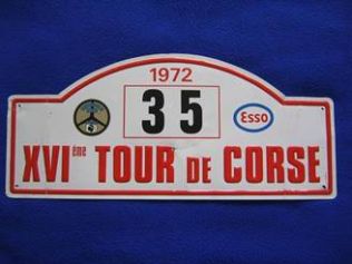 16 Tour de Corse (F). 11 eliminacja.  3-5.11.1972r.