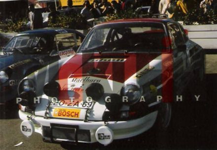 Gerard Larrousse i Christian Delferrier - Porsche 911 Carrera RS.