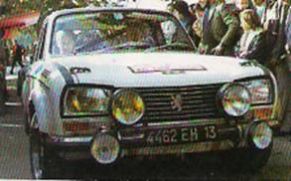 Mikkola i Aho - Peugeot 304S.