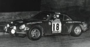 Jean-Pierre Manzagol i Pierre Alessandri – Alpine Renault A110 / 1800.