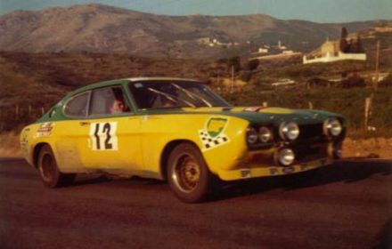 Jean Vinatier i Pierre Thimonier na samochodzie Ford Capri RS 3000.