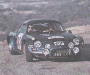 Jean-Luc Thérier / Claude Roure – Alpine Renault A 110 / 1800.