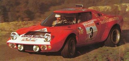 Sandro Munari i Mario Mannucci -  Lancia Stratos HF.