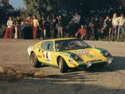 Jean Francois Piot i Michel Fiolka  na samochodzie Ligier JS2.