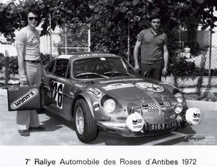 7 Rally Roses d’Antibes. 7 eliminacja.  3-4.06.1972r.