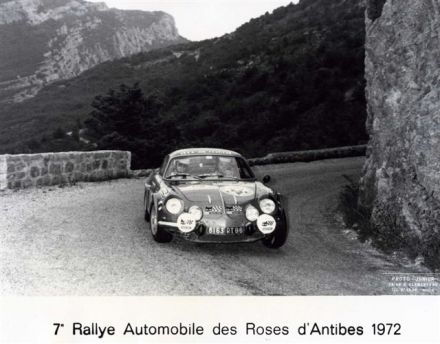 7 Rally Roses d’Antibes. 7 eliminacja.  3-4.06.1972r.