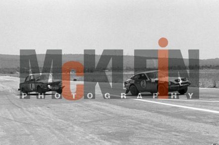 Nr.2.Shekhar Mehta i Paul Easter na samochodzie Datsun 240Z, nr.8.Achim Warmbold i Joachim Dörfler na samochodzie BMW 2002 Ti.