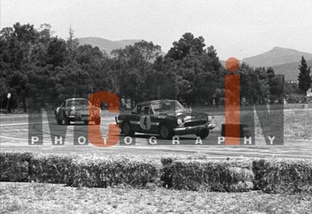 Nr.4.Hakan Lindberg i Helmut Eisendle na samochodzie Fiat 124 Sport Spyder.