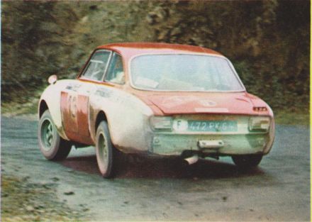 Georges Debussy i Ortet - Alfa Romeo Giulia 2000 GTAm.