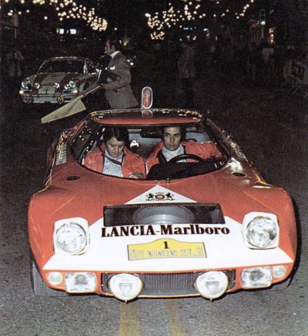 Sandro Munari i Mario Manucci – Lancia Stratos.