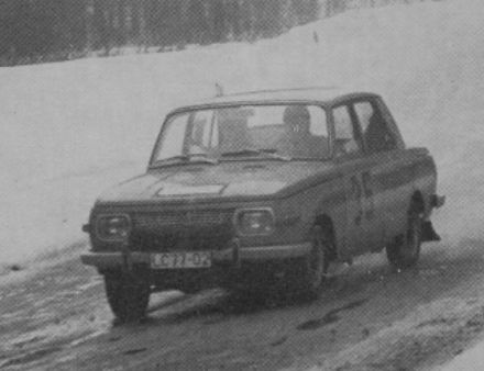 12 Pneumant Rallye  (DDR).  15-18.03.1972r.