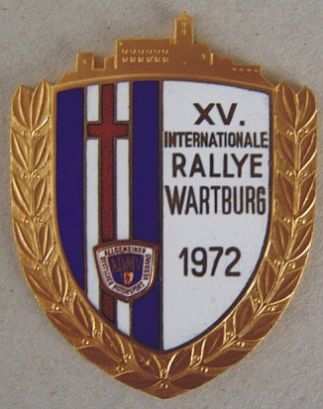15 Rajd Wartburga.  27-28.10.1972r.