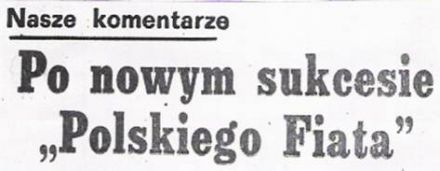 1 Olimpia Rallye. 7 eliminacja.  13-19.08.1972r.