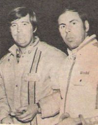 Zwycięzcy rajdu Kurt Waldner i Fredy Böckmann.