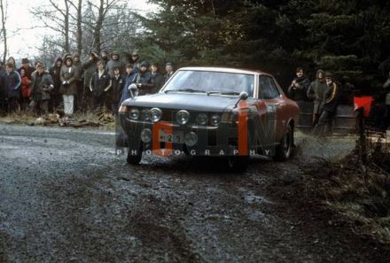 Ove Andersson i Geraint Philips na samochodzie Toyota Celica.