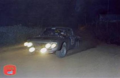 Fausto Carello i Luciano Oberti - Lancia Fulvia 1,6 HF.