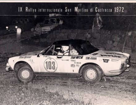 9 Rally San Martino di Castrozza.  31.08-2.09.1972r.