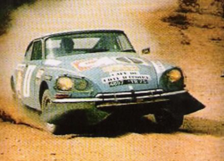 Neyret i Terramorsi na samochodzie Citroen DS. 23 coupe Proto gr.5.