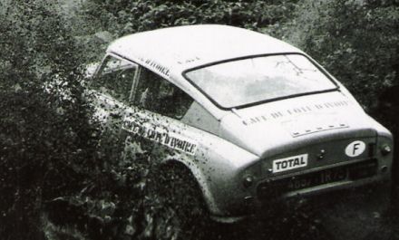 Neyret i Terramorsi na samochodzie Citroen DS. 23 coupe Proto gr.5.