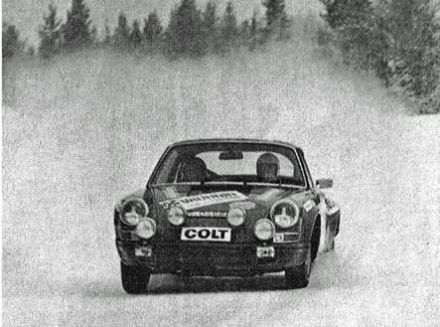 Leo Kinnunen i Atso Aho – Porsche 911 S.