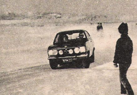 7 Arctic Rally (Napapiirin Tunturiralli) (SF). 1 eliminacja.  3-6.02.1972r.