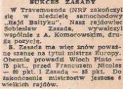 9 Rally Sachs Baltik  (DK-D). 17 eliminacja.  20-24.09.1972r.