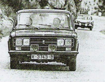 J.M.Tobal i J.Rojo na samochodzie Seat 1430.