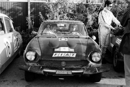 Maurizio Verini i Bruno Scabini – Fiat 124 Sport Spyder.