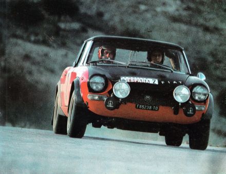 Rafaele Pinto – Fiat 124 Abarth.