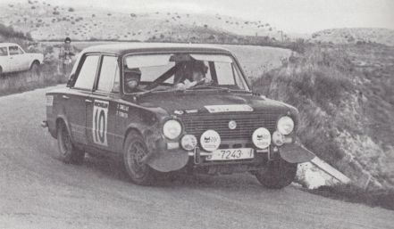 Salvador Canellas i Daniel Ferrater – Seat 124 / 1600.