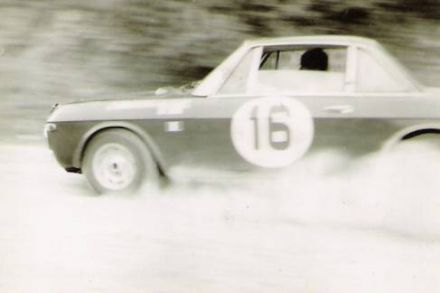 Besozzi na samochodzie Lancia Fulvia 1,6 HF.