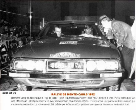 Rene Trautmann i Danton – Citroen SM.