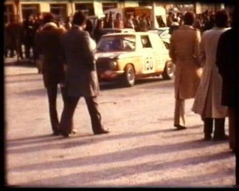 Drago Horvat i Andrej Vidic na samochodzie BMW 2002 Ti.
