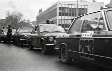 Nr.263.Richard Stoen i Einar Nalby – BMW 2002, nr 202.Leif Sommer i Odvar Schioll (N) – Ford Escort.