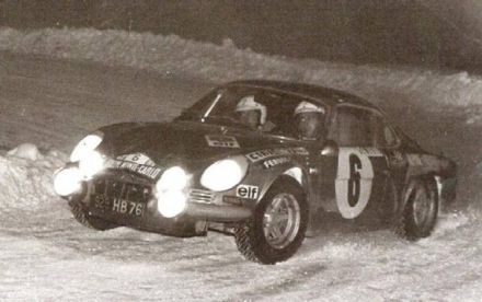 Jean Claude Andruet i Pierre Pagani – Alpine Renault A 110 / 1600S.
